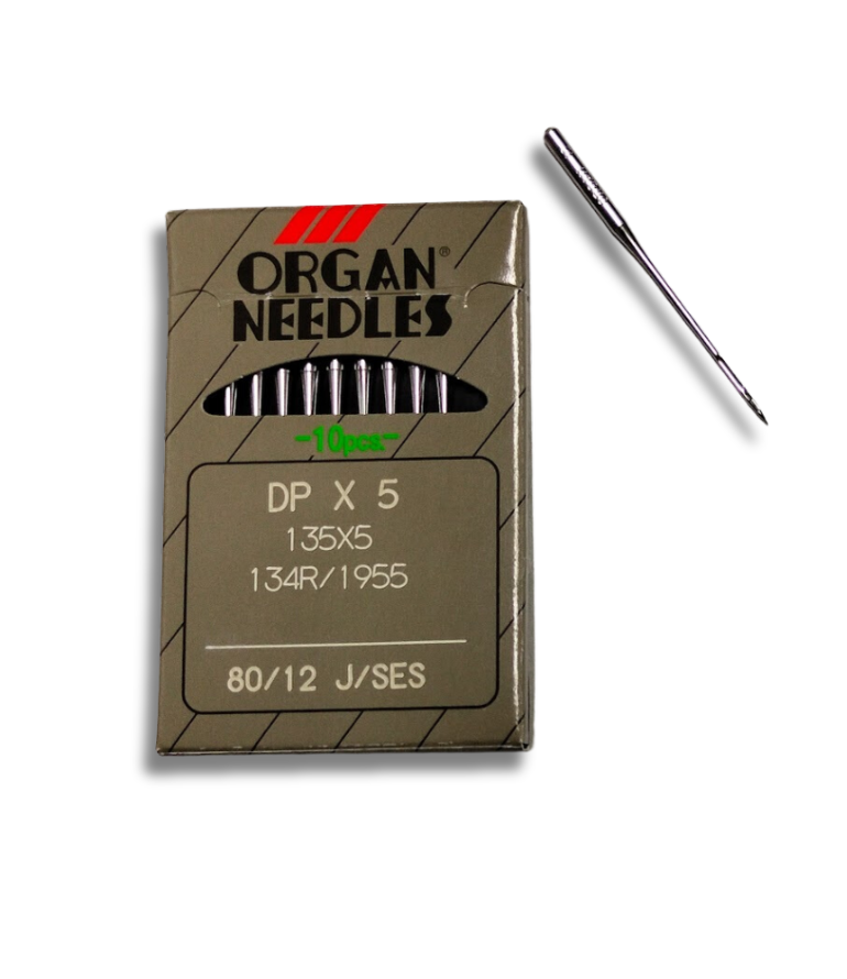 AGUJAS ORGAN 135X5 #80 SES